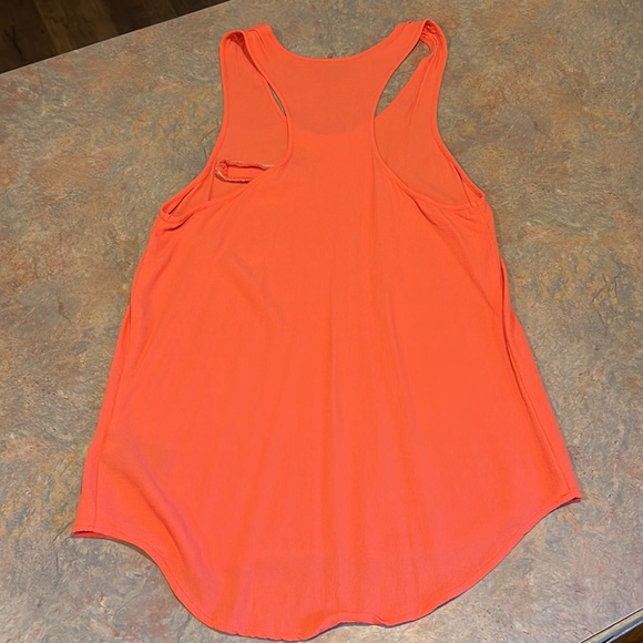 Prabal Gurung Racerback Textured Tank Coral - Picture 6 of 7